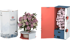 Blomsterförpackningar, blomlådor