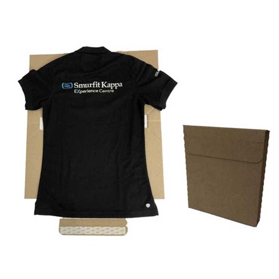 T-shirt-förpackning, T-shirt-låda