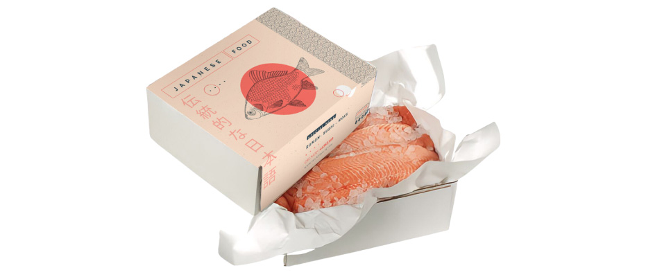 Fresh Fish food packaging