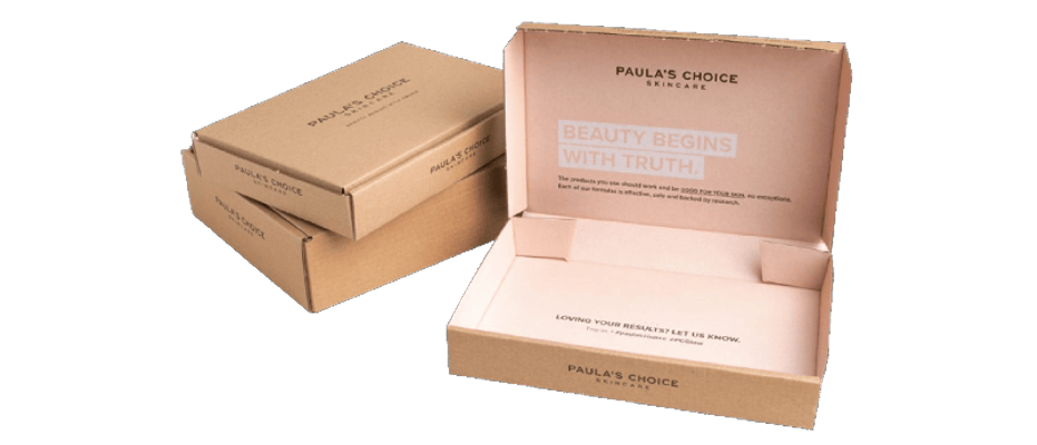 Postal packaging box paulas