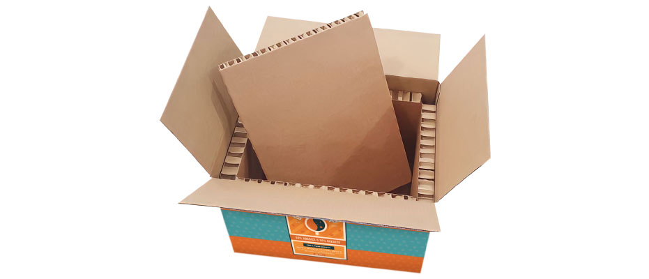 EPS Alternative, Cardboard packaging