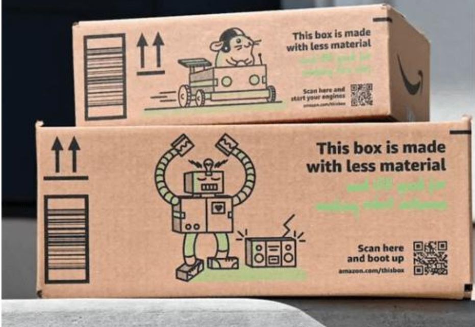 QR code packaging box