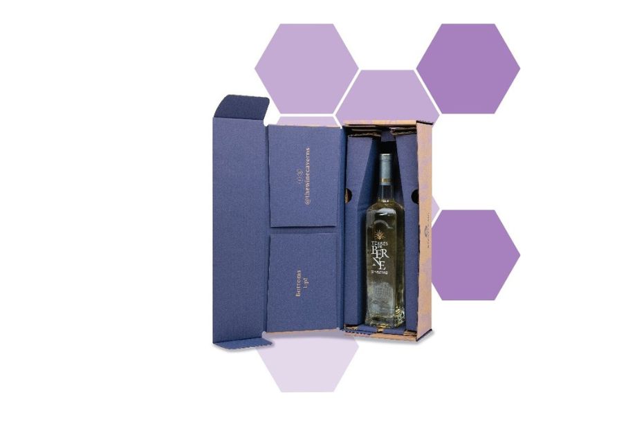 Single bottle premium wine packaging box