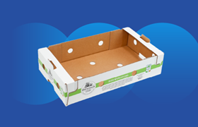 Weather resistant produce tray