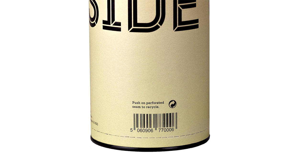 Eco Tube Packaging for Clydeside Stobcross Premium Drinks 