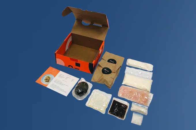 Rceta Recipe Box Packaging