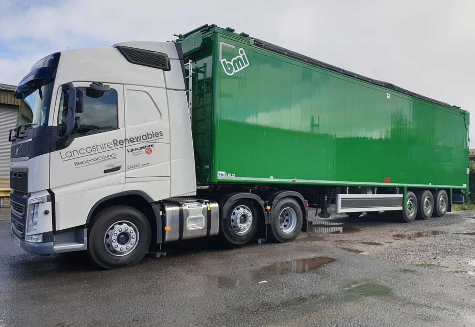 Lancashire Renewable Truck
