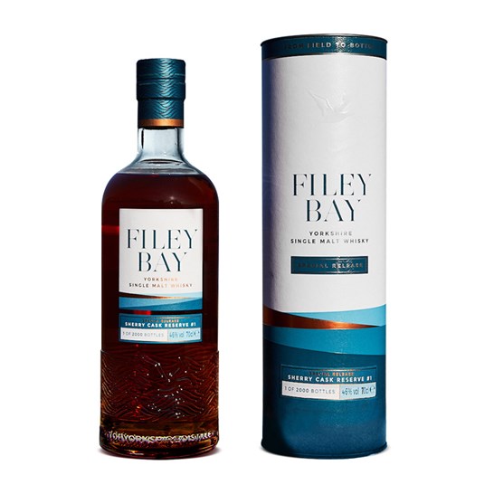 Filey Bay Whisky Tube Packaging