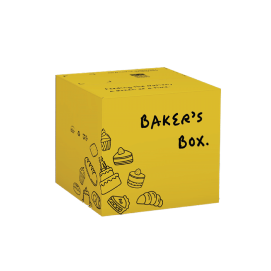 Baker cardboard box