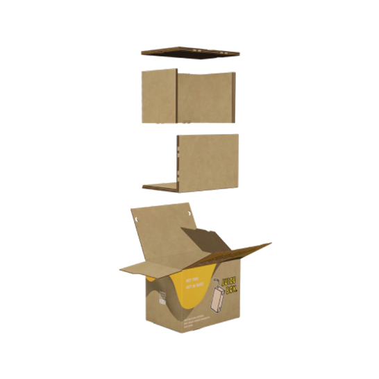 Juice packaging cardboard box