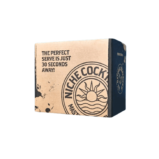 Cocktail packaging cardboard box