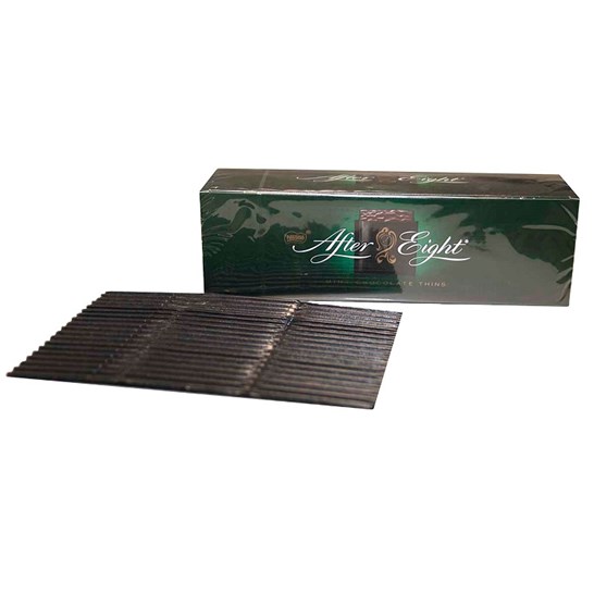 single face corrugated packaging - after eight chocolates