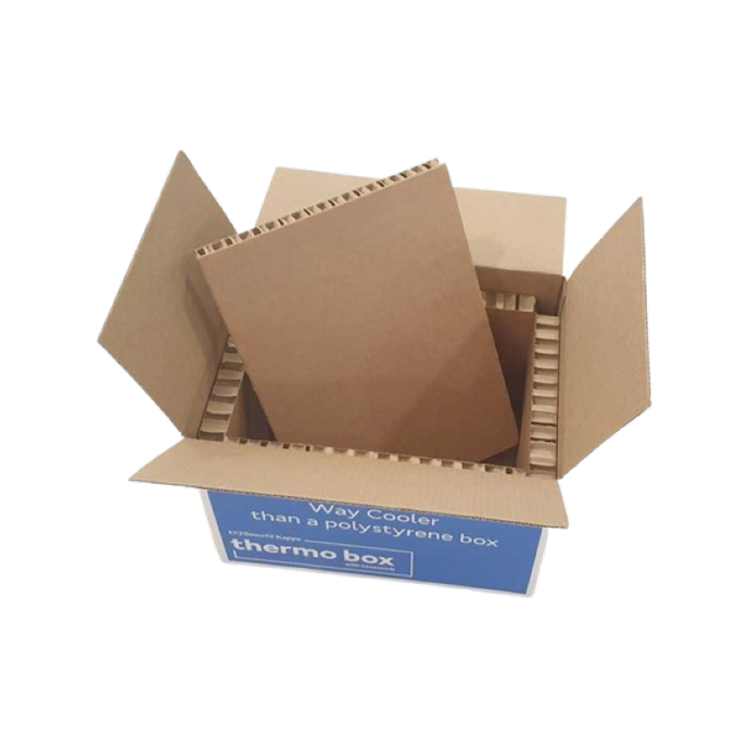 Insulated packaging box