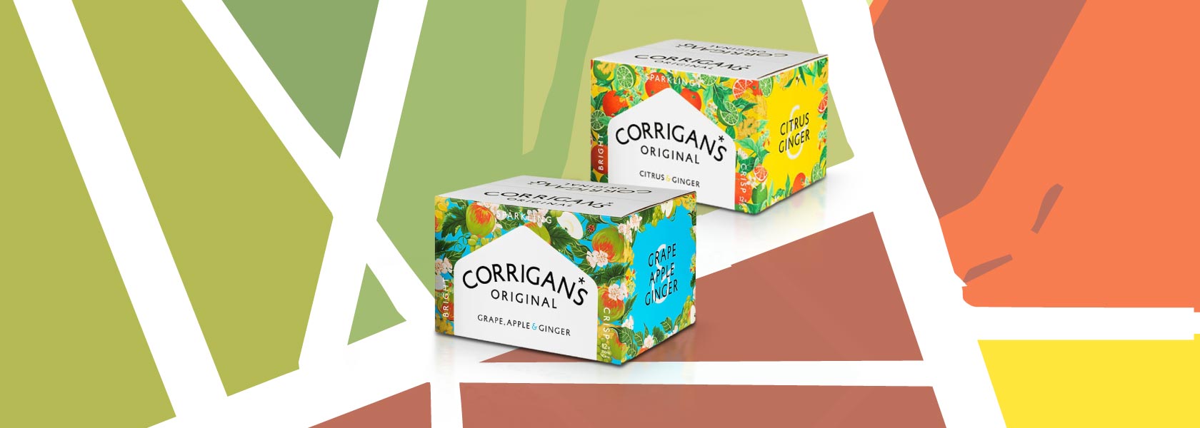 Corrigan's Original Litho Printed Drinks Packaging