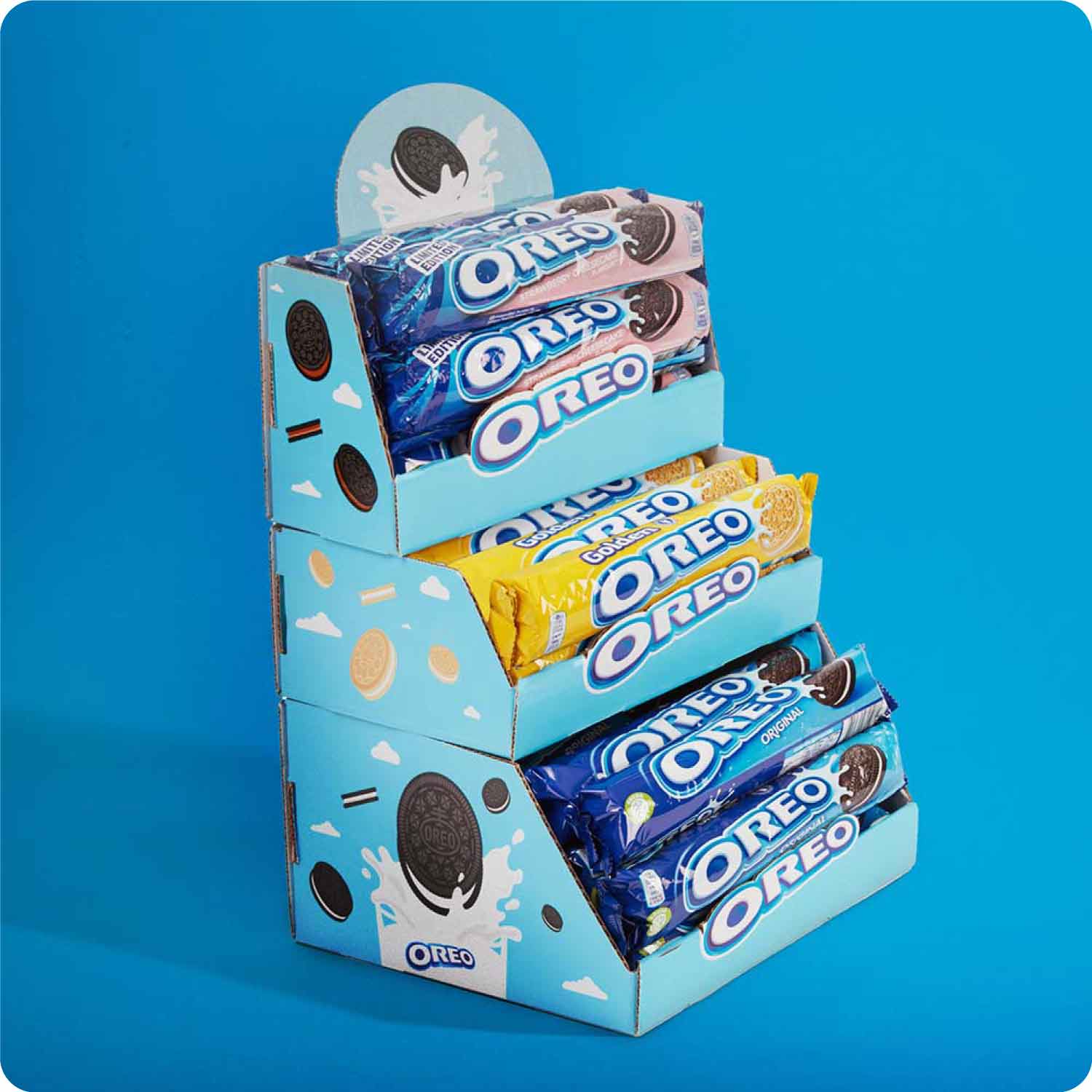 Standout counter display units for small and medium sized businesses