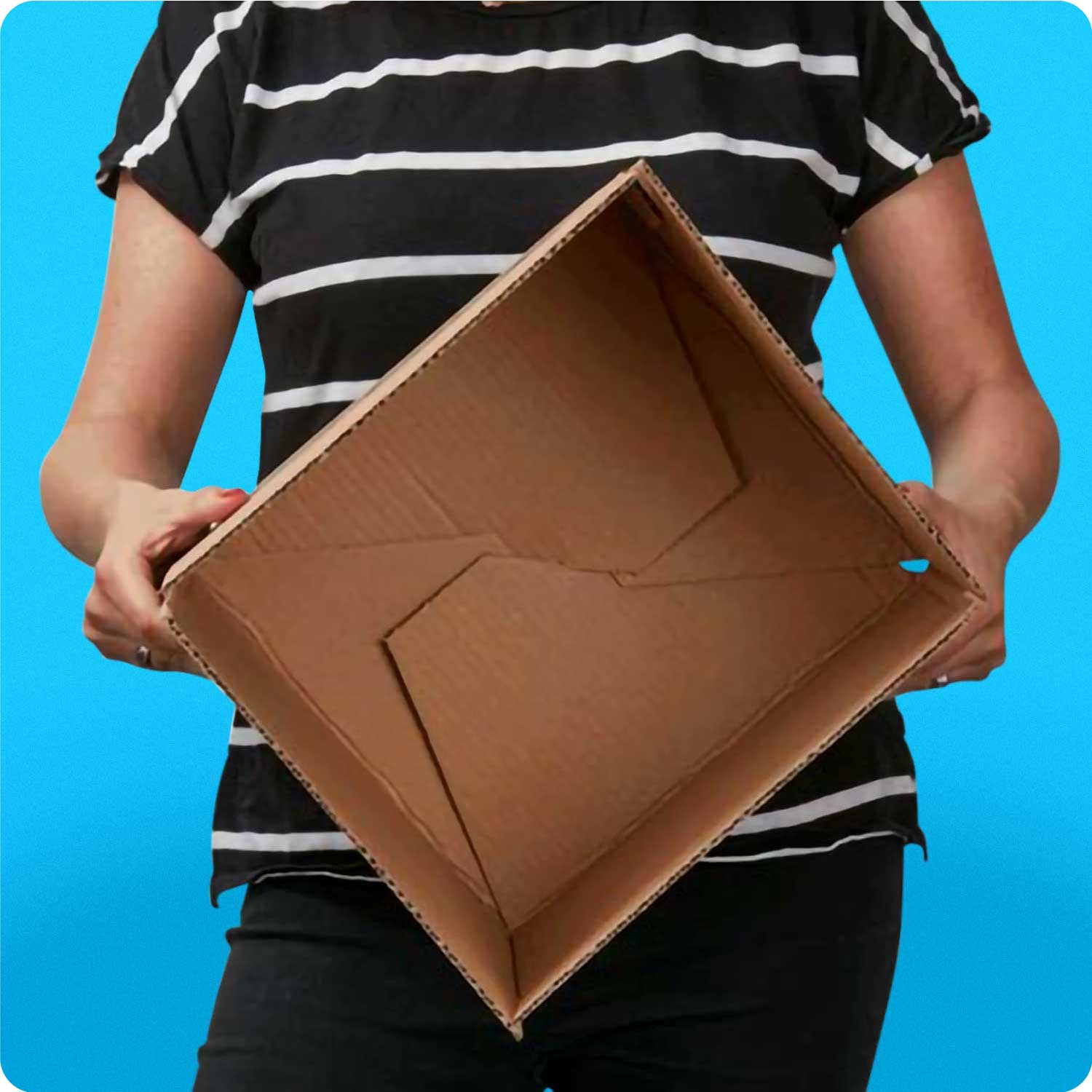 Crash Lock Box Easy and quick assembly crash lock carton for small