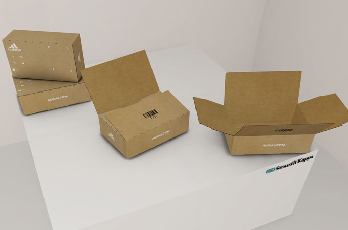 adidas packaging, eCommerce packaging