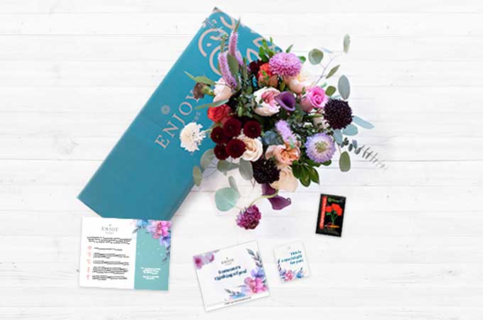 Flowers eCommerce Packaging Box