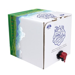 Bag-in-Box packaging for cider