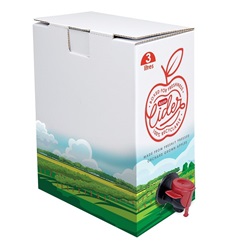 bag-in-box cider packaging