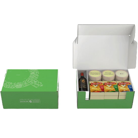 eCommerce Packaging, Food delivery packaging, Grocery Delivery Packaging, Tasting Box